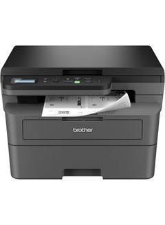 Buy Wireless All In One Monochrome Laser Printer, DCP-L2625DW, Automatic 2 Sided Print, Mobile Printing & Scanning, Network & High Speed USB Connectivity, High Yield Ink Toner Black in UAE