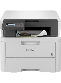 اشتري DCP-L3520CDW 3-in-1 Colour Wireless LED Printer |Print, copy & scan| USB 2.0 | A4|UK Plug White في السعودية