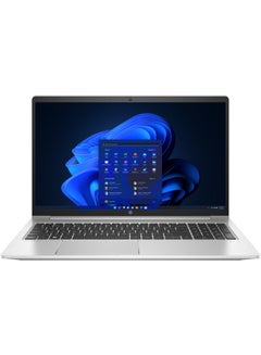 اشتري ProBook 450 Laptop With 15.6-inch FHD IPS Display, Core i7-1355U Processor/8GB RAM DDR4/512GB SSD/DOS//Intel UHD Graphics English/Arabic Silver في السعودية