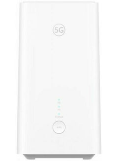 اشتري 5G CPE 5, WiFi 6 3000Mbps 5G Dual Band Home Sim Router, 3.6Gbps Download Speed, Easy Connect And Management With Wi-Fi Mesh+, Connect 128 Devices H155-381 White في الامارات