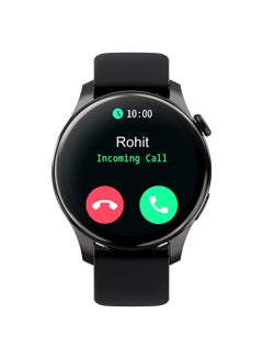 اشتري New Talk Smart Watch | BT Calling | 1.39"AMOLED Display | Immersive 454x454 Resolution | Music Storage | TWS Connect | AI Voice | Multisport Modes Black في الامارات