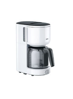 اشتري 10-Cups PurEase OptiBrew System Coffee Maker 1.5 kg 1000 W BRKF3100WH White في السعودية