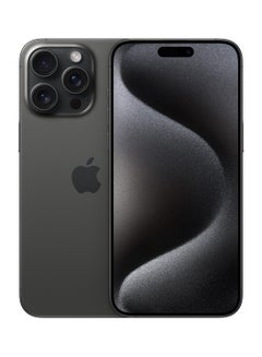 اشتري iPhone 15 Pro Max Physical Dual Sim 256GB Black Titanium 5G Without FaceTime في مصر