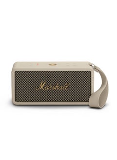 Buy Middleton Bluetooth Portable Speaker For Outdoor Adventures, 20+ Hours Of Wireless Playtime, Water Resistant IP67 50W - Cream Beige in UAE