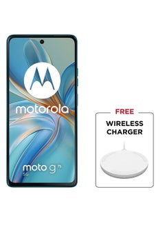 Buy G75 Dual SIM Aqua Blue 8GB RAM 256GB 5G With Free Belkin Wireless Charger - Middle East Version in UAE