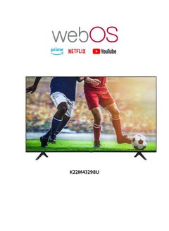 اشتري 43 inch Smart WebOS LED TV, 4K Ultra HD WEB OS, with Built-in Receiver KWS43U02 Black في السعودية