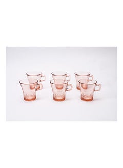 Buy 6 Pieces Kuvars Mug Pink in Egypt