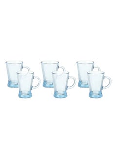 اشتري 6 Pieces Heybeli Mug Set Turquoise في مصر