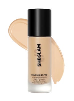 Buy Long-Lasting Breathable Matte Foundation Nude 30ml Nude in Egypt