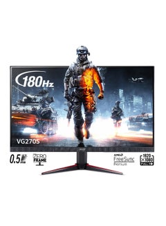 اشتري Nitro VG270S3BMIIPX VG0 Series LED-Monitor Gaming 69CM 27" W, VA FHD 180Hz With FreeSync, 250cd/m2 1ms 2xHDMI DP Vesa Speakers - (UM.HV0EE.302) Black في السعودية