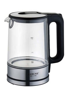 Buy Electric Glass Kettle 1.7 L 2200 W RE-1-119 Silver in Saudi Arabia