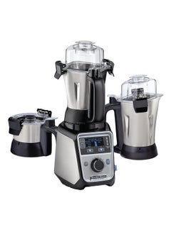 اشتري Hamilton Beach Professional Juicer Mixer Grinder, 1400W, 3 Stainless Steel Leakproof Jars & Tritan Lids, 13 Digital Settings, Upto 18000 RPM, Triple Motor Overload Protection, 2 Yr Warranty, 58770-SAU 1.5 L 1400 W 58770-SAU Silver في الامارات