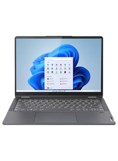 Buy IdeaPad Flex 5 14ALC7 2-in-1 Convertible 14-Inch Display, AMD Ryzen 7-5700U Processor/16GB RAM/512GB SSD/AMD Radeon Graphics/Windows 11 Home English/Arabic Storm Grey in UAE