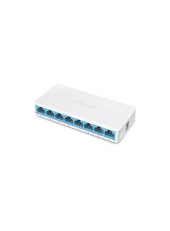 اشتري 8-Port 10/100Mbps Desktop Switch White في مصر