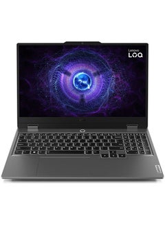 اشتري LOQ 15IRX9 Gaming (2023) Laptop With 15.6-Inch Display, Core i7-13650HX Processor/16GB RAM/512GB SSD/6GB NVIDIA GeForce RTX 3050 Graphics/Windows 11 Home English/Arabic Luna Grey في الامارات