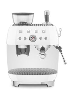 اشتري ‘50’s Style’ Coffee Machine with Built in Grinder 0.25 kg 1600 W EGF03WHAU White في الامارات