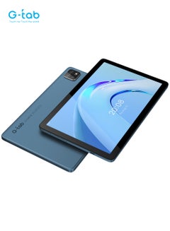 اشتري T11 Tablet/10.1 Inches IPS Screen/Octa Core 1.6GHz Processor/5G WiFi/6580mAh Battery/4G Dual Sim/4GB RAM + 128GB ROM/5MP Front+13MP Rear Camera/Includes- Touch Pen/OTG/Tempered Glass/Flip Cover في السعودية