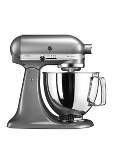 اشتري Artisan Tilt-Head Stand Mixer 4.8 L 300 W 5KSM125BCU Contour Silver في الامارات