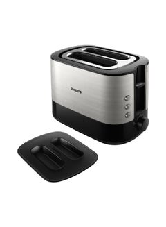 Buy Viva Collection 2-Slice Toaster 1000 W HD2637/91 Silver in UAE