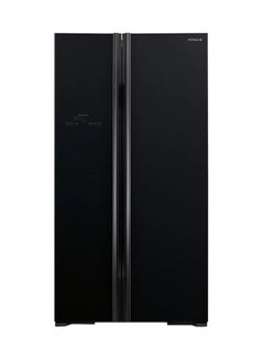 اشتري Side-By-Side Refrigerator 13 Cuft Freezer 8 Cuft Touch Screen Glass R-S800PS0 GBK Glass Black في السعودية