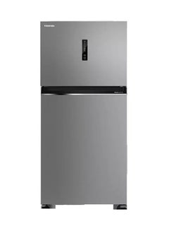 Buy Refrigerator 13.8 Cuft Freezer 5.8 Cuft BS Steel Origin Invertor GR-RT730WE-PMU(49) Silver in Saudi Arabia