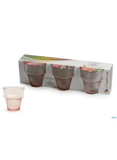 Buy Mini Cornet Ice Cream Cup 3 Pcs Pink in Egypt