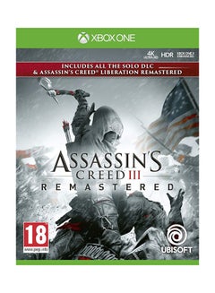 Buy Assassin's creed III Remastered - Xbox One in UAE