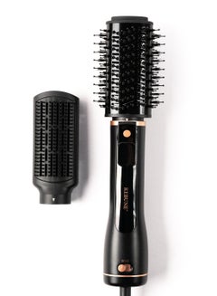 Buy Advanced Hair Dryer With Led Screen, Two Heat And Cold Air Levels, 1200 Watts, Two Brushes in Saudi Arabia