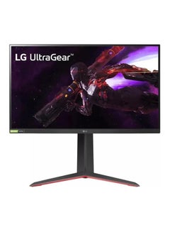 اشتري 27GP83B-B Ultragear 2K Gaming Monitor 27” QHD (2560 x 1440) Nano IPS Display, 1Ms 165Hz HDR Monitor, Nvidia G-SYNC Compatible, AMD FreeSync Premium, Pivot Adjustable Stand Black في السعودية