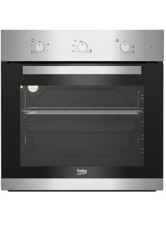 Buy Beko Built-in Gas Oven - 60 cm - Electric Grill - Fan Assisted Cooking - Cooling Fan - BIH12100XC 7779420252 Black - Silver in Egypt