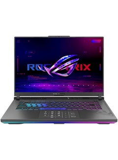 اشتري ROG Strix G16 G614JV-IS96 Gaming Laptop With 16-Inch Display, Core i9-13980HX Processor/32GB RAM/1TB SSD/8GB Nvidia GeForce RTX 4060 Graphics Card/Windows 11 English Grey في الامارات