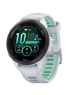 اشتري Forerunner 265S Black Bezel Whitestone Case and Whitestone/Neo Tropic Silicone Band في الامارات