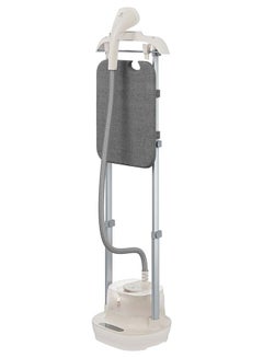 اشتري Garment Steamer With Integrated Ironing Board, 2.5L Removable Large Water Tank Capacity, 43G/Min Powerful Continuous Steam With 6 Power Levels, Extra Hygiene-Ideal For Abaya 0.25 L 2000 W E7GS1-74OW Grey في الامارات