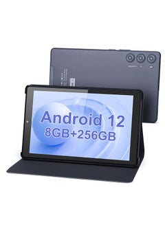 اشتري 9 Inches Android 12 Tablets WiFi  256GB ROM,HDTouch Screen,8000mAh Battery Working Gaming Grey في السعودية