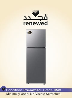 اشتري Renewed -  345L Double Door Refrigerator 345 L 220 kW RT45CG5404S9 Silver في الامارات