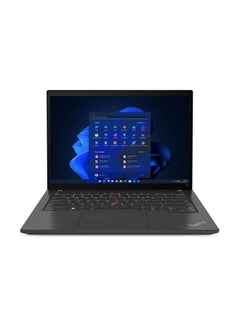 Buy ThinkPad T14 G3 (21AHA0G0US) Laptop With 14-Inch Display, Core-i7-1270P Processor/16GB RAM/512GB SSD/Windows 11 Pro/Intel Iris Xe Graphics English Black in UAE