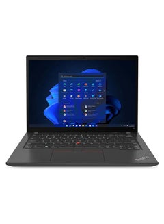 Buy ThinkPad T14 Gen 4 (21HD008FGP) Laptop With 14-Inch Display, Core-i7 1355U Processor/16GB RAM/512GB SSD/Windows 11 Pro/Intel Iris Xe Graphics English Black in UAE