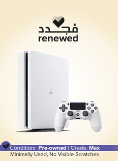 اشتري Renewed -  PlayStation 4 - 500GB - Slim - White في الامارات