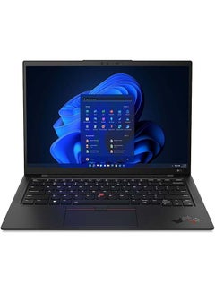 اشتري ThinkPad X1 Carbon Gen 11 (21HM000SUS) Laptop 14-Inch Display, Core-i7-1365U Processor/32GB RAM/1TB SSD/Windows 11 Pro/Intel Iris Xe Graphics English Black في الامارات