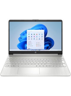 اشتري 15s Business Laptop With 15.6-Inch FHD Display, Core i5-1235U Processor/8GB RAM/512GB SSD/Intel Iris XE Graphics/Windows 11 English Natural silver في الامارات