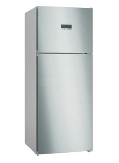 Buy Series 4 Free-Standing Fridge-Freezer With Freezer At Top 186 x 75 cm With Anti-fingerprint VitaFresh, 1 Year Manufacturer Warranty 581 L 100 W KDN76XI30M Stainless Steel in UAE