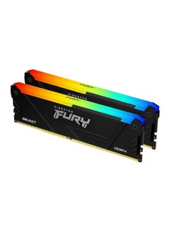 اشتري FURY Beast RGB 16GB 3200MT/s DDR4 CL16 DIMM (Kit of 2) Computer Memory KF432C16BB2AK2/16 16 GB في السعودية