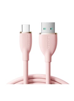 اشتري Colorful 3A USB to USB-C Joyroom cable SA29-AC3 / 3A / 1.2m (pink). Pink في مصر