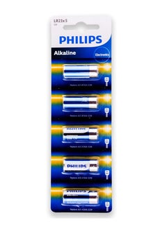 Buy Alkaline Battery 12V 5 Pcs Blue in Saudi Arabia