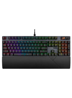 اشتري ASUS ROG Strix Scope II Full-Size Gaming Keyboard, Dampening Foam, Pre-lubed ROG NX Snow Switches, UV-Coated ABS Keycaps, multi-function controls, hotkeys for Xbox Game Bar and recording, RGB-Black في الامارات