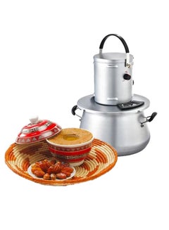 Buy Electric Cooking  Pot 10 L 250 W 801.113.013 Silver in Saudi Arabia