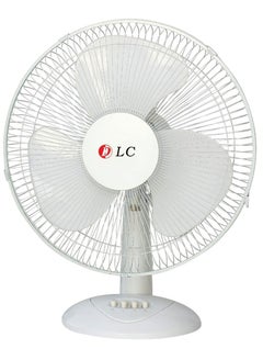 Buy Three-Speed Table Fan With Timer 1640T White in Saudi Arabia