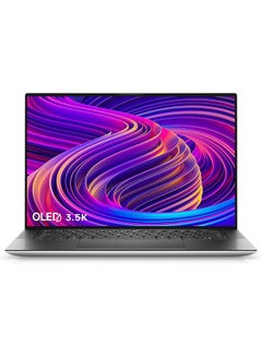 Buy XPS 15 9510 Laptop With 15.6-Inch Display, Core i9-11900H Processor/32GB RAM/1TB SSD/4GB NVIDIA GeForce RTX 3050Ti Graphics Card/Windows 11 Home English/Arabic Silver in UAE