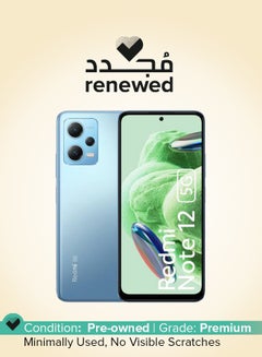 Buy Renewed - Redmi Note 12 5G Dual SIM 4GB 128GB GSM/LTE in UAE
