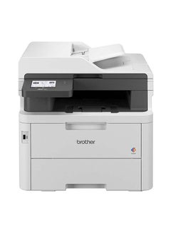 Buy MFC-L3760CDW Color Laser Printer, Fast & Compact Colour Laser LED Multi-Function Printer for Office White in UAE